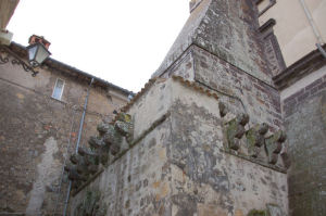 la torre del castello di Gradoli