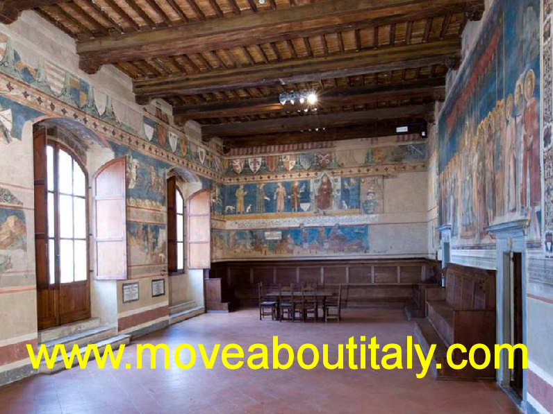 San Gimignano - sala Dante