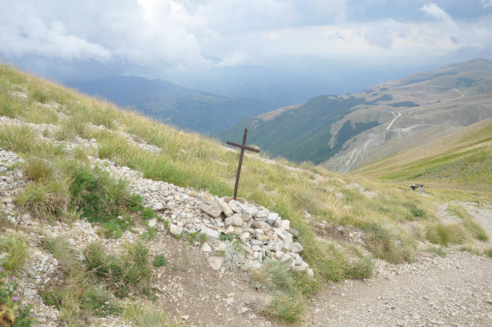 ascesa al monte Vettore da Forca di Presta