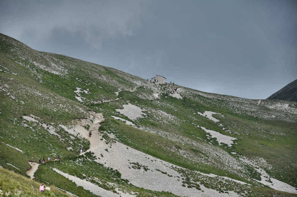 ascesa al monte Vettore da Forca di Presta