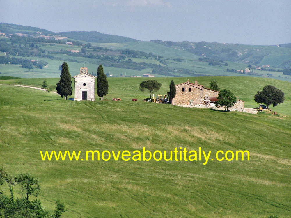 La cappella della Madonna di Vitaleta