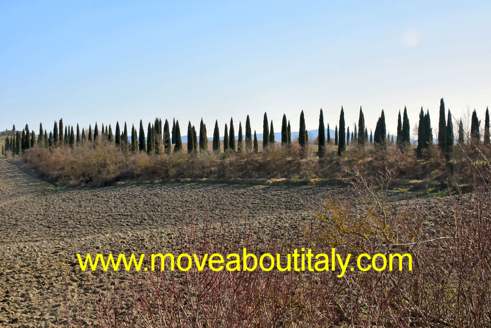 l'inverno nelle Crete Senesi
