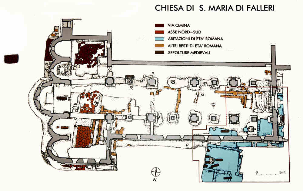 Falerii Novi - Abbazia di Santa Maria a Faleri