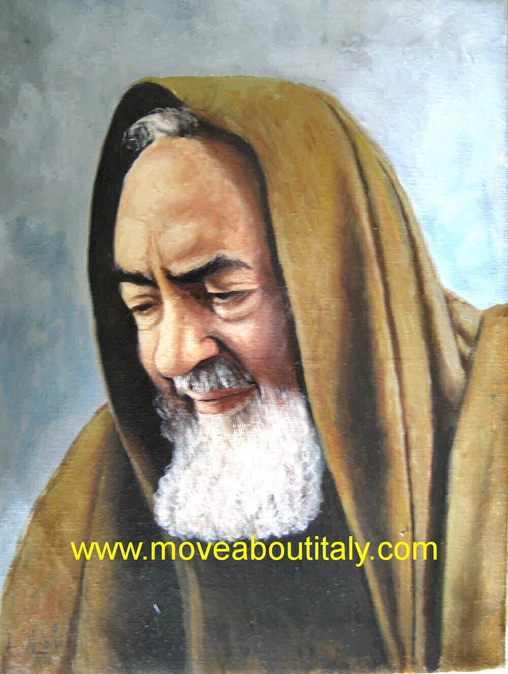 Padre Pio dipinto dal Maestro Luca Nobili