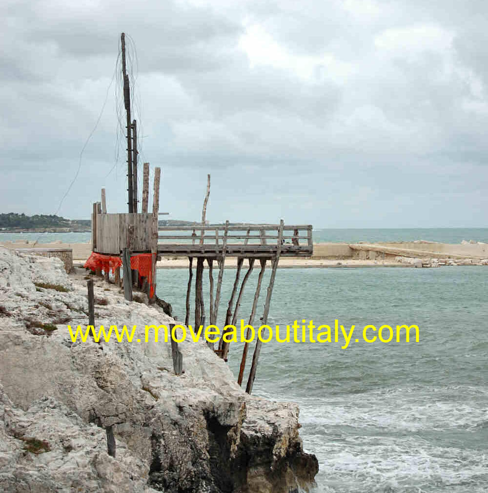 il trabucco di Punta San Francesco