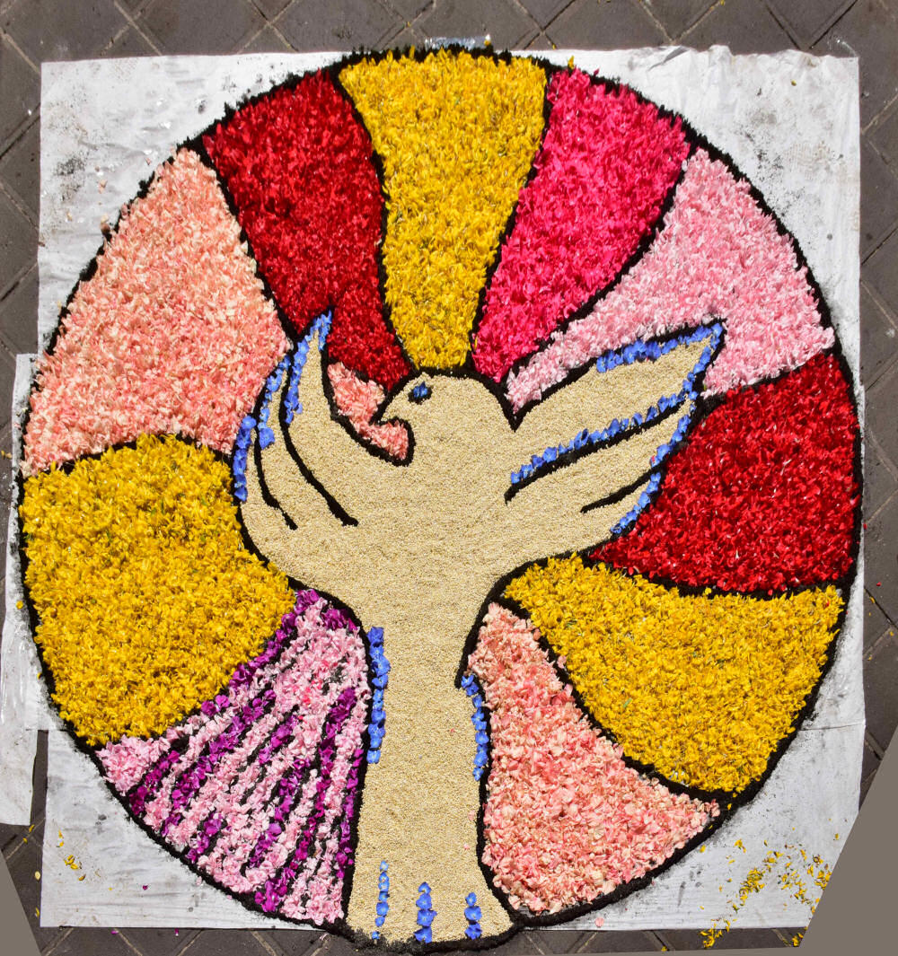 l'infiorata del Corpus Domini