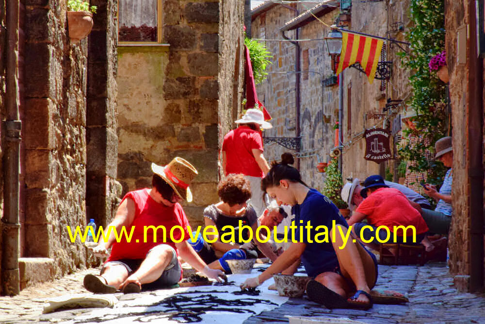 l'infiorata del Corpus Domini