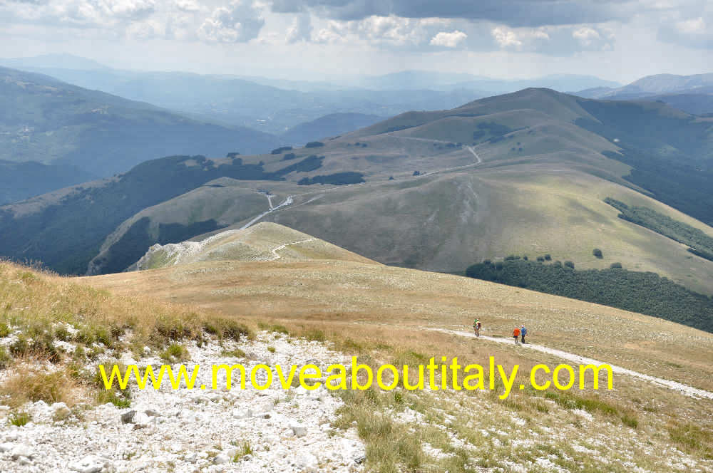 ascesa al monte Vettore da Forca di Presta