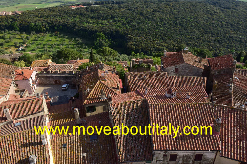 Capalbio dall'alto