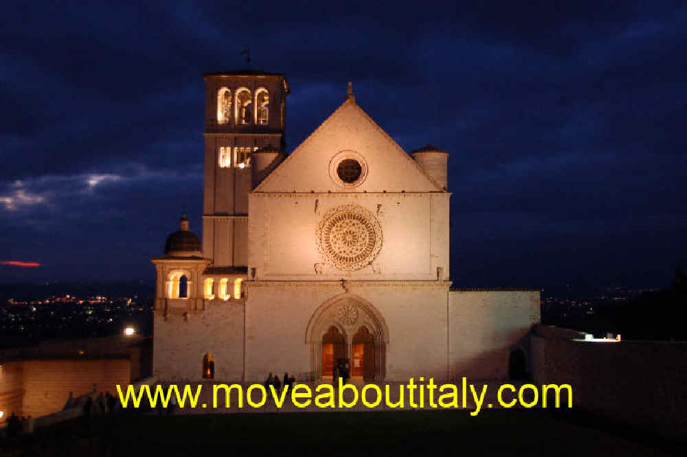la Basilica Superiore di Assisi