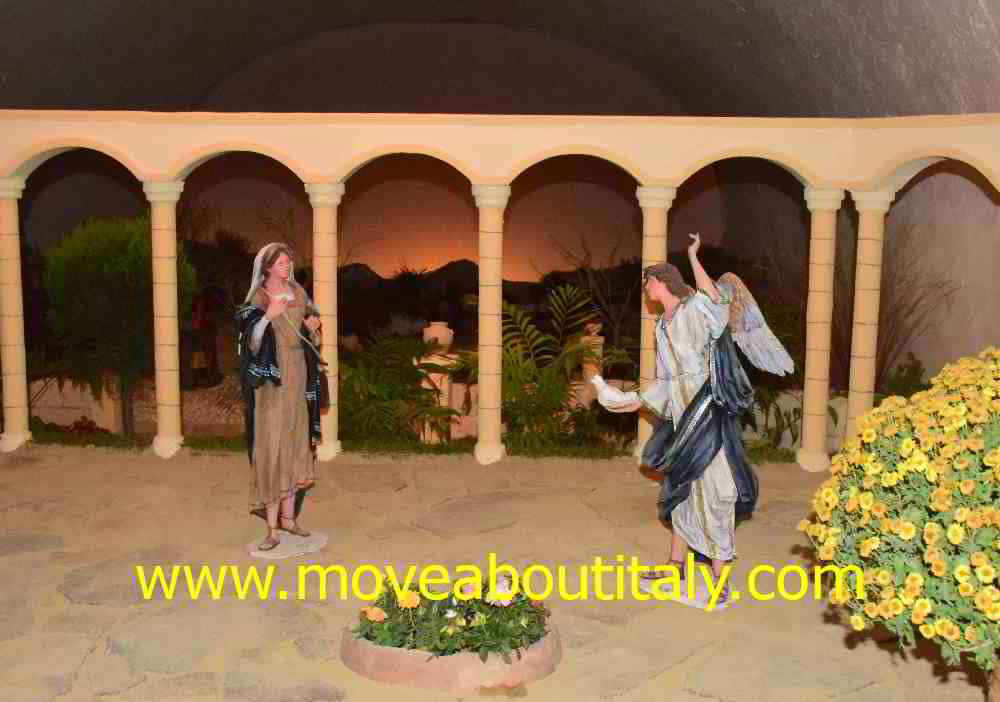 Il Presepe Monumentale del Terziere Castello - l'Annunciazione