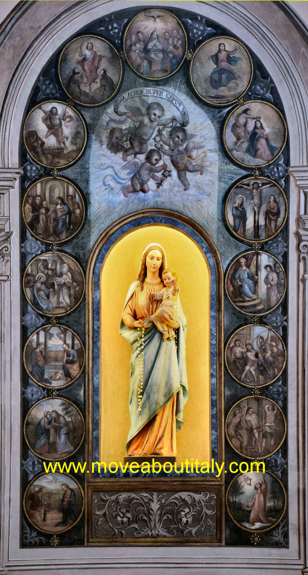 Altare della Madonna del Rosario