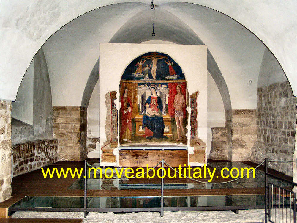Cripta della Basilica di San Benedetto