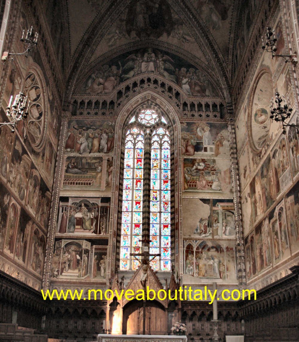 l'abside del Duomo di Orvieto