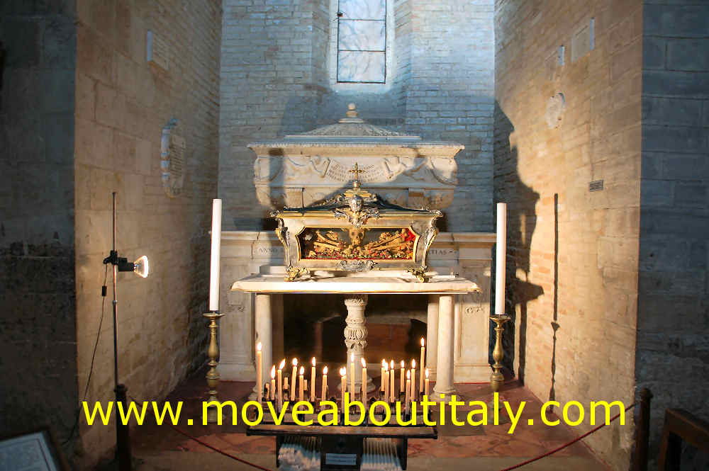 Le reliquie di Sant'Ottaviano