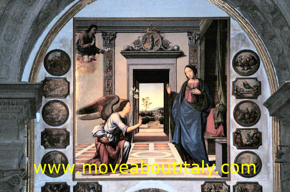 l'Annunciazione di Fra Bartolomeo Della Porta - 1497