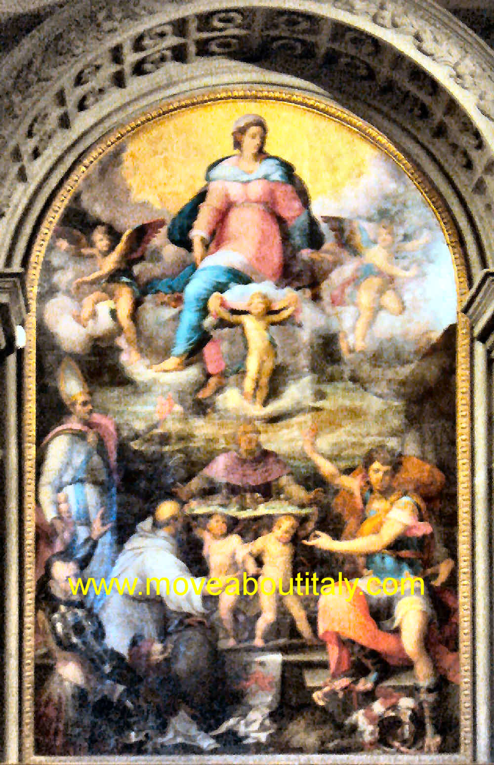 l'offerta di Volterra alla Vergine di Pieter de Witte